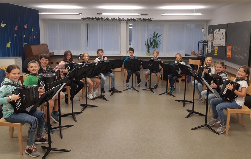 Akkordeon-Ensemble der Musikschule Unterägeri